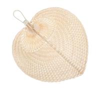 BESPORTBLE Ventaglio Cuore Intrecciato Mano Vietnamita Leggero e Portatile per Matrimoni e Feste Ventaglio Estivo Fatti a Mano per Decorazioni Casa e Festival Musica