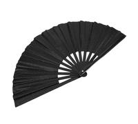 BESPORTBLE Ventaglio da Danza Pieghevole Cinese Grande Portatile in Tessuto Luminoso per Rave Festival Cosplay E Balli di Gruppo Kung Fu