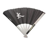 BESPORTBLE Ventaglio in Acciaio Resistenti per Tai Chi e Kung Fu Ventilatore da Danza e Performance Portatile e Resistente per Arti Marziali e Spettacoli di Gruppo