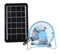BESPORTBLE Ventilatore da Scrivania Ad Energia Solare Portatile con Clip per Letto Ufficio Dormitorio Animali Domestici Viaggi Leggero Casuale