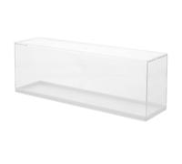 BESPORTBLE Vetrina per Figure Trasparente Impilabile, Scatola Espositiva Anti-Polvere per Statuette e Bambole, Contenitore per Opere d'Arte e Oggetti Artigianali, per Collezionismo e