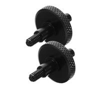 BESPORTBLE Vite per Ponte Basso Metallo Nero Accessori per Double Bass Regolabili Staffa per Strumenti da Concerto