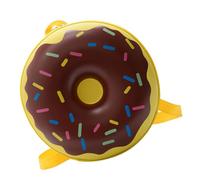 BESPORTBLE Zaino per Bambini e Ragazzi a Forma di Ciambella, Borsa Portaoggetti Portatile Tracolla Regolabile, Zainetto Color Giallo per Scuola e Asilo