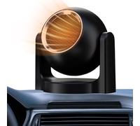 Besreey 12V Riscaldatore - 12V Per Veicoli Silenziosi,Riscaldatore Per Auto Con E Sbrinatore Portatile - Per Camion SUV RV Berlina Inverno Viaggio Freddo Sicurezza Guida