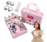 Besreey Clip per capelli per ragazze, accessori per capelli bambine - Accessori a scatto di metallo carini barrette in metallo,Set di 18 a forcina elegante, set di padelle fate assortite per il