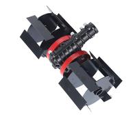 Besreey Disc Harrow, aratro per tosaerba, Aratro per giardino robusto equilibrato, Scarice per prato resistenti all'erosione che abbandonano la ruota per il trattore del terreno di Orchard Farm Garden