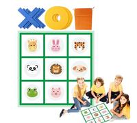 Besreey Gioco di lancio per giardino - gigante fagioli XXL gioco da giardino, divertente gioco di società con borsa per il trasporto per bambini e adulti