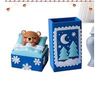 Besreey Little Pocket Bear | Peluche decorazione animale morbido | in scatola - ideale per bambini, ragazzi, ragazze, adulti, amanti coppia