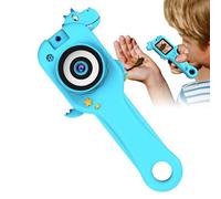 Besreey Microscopio per Bambini | Microscopio Dinosauri 500X con Fotocamera e Video,Giocattolo Scientifico Educativo Ricaricabile per Bambini per Classe Viaggio Campeggio Giardino