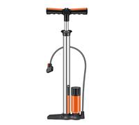 Besreey Pompa Aria Manuale - Pompa Manuale Portatile in Acciaio | Gonfiaggio Ruote per Sport Escursionismo Ciclismo Immersioni Attività All'aperto Picnic Airsoft