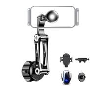 Besreey Prolunga Braccio Montaggio | Supporto Estensione da 17mm per Telecamera da Cruscotto Auto,Supporto Orientabile per Auto Barche Viaggi Taxi Strada e Guida