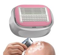 Besreey Rasoio manuale per testa e barba, strumento portatile per la cura dei capelli per uso a casa, in viaggio, per routine quotidiana del mattino, come regalo per la festa del papà o il compleanno