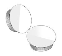 Besreey Specchio laterale convesso, specchio per vista laterale convesso, 2 x grandangolo di visione posteriore posteriore - Aspirazione regolabile a 360 gradi ad alta definizione inversa ausiliaria