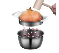 Besreey Strumento per rimuovere i semi di melograno, pelapatate in acciaio inox,Apriscatole per melograno in acciaio inox | macchina, snocciolatore, rimozione di nuclei in acciaio inox, strumento di