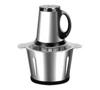 Besreey Tritatutto Elettrico per Verdure - Tagliaverdure e tritaverdure Multifunzione - Robot Cooker Mixer in Acciaio Portatile per Preparazioni Casa, Insalata di Frutta, Aglio e Campeggio