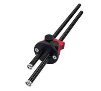 Besreey Utensile per tracciare profiler, marcatura - Strumento in metallo con doppia | Pratici strumenti da falegnameria, strumento in lega di alluminio per la lavorazione del legno,