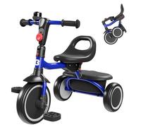 besrey Tricicli per bambini dai 24 mesi ai 5 anni, triciclo per bambini da 2 a 5 anni, triciclo per bambini, regalo e giocattoli per ragazzi e ragazze, tricicli per bambini