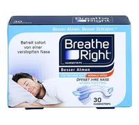 Besser Atmen Breathe Right Nasenpflaster transparent normal, 30 pz Cerotto