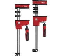 BESSEY 2 morsetti per corpo REVO KRE100-2K, apertura alare 1000 mm, sporgenza 95 mm, alloggiamento in plastica rinforzata in metallo per maggiore potenza e sicurezza, peso 6,9 kg