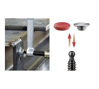 Bessey 3101180 Piastra estraibile (TG / GZ / GMZ, Sporgenza 80 mm)