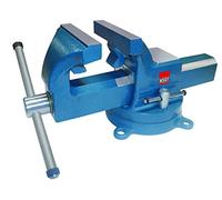 Bessey BV-DF6SB - Morsa da banco resistente con ganasce per tubi, 15,2 cm, colore blu martello