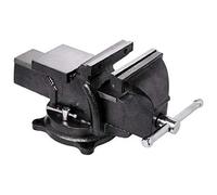 Bessey BV-HD60 Heavy Duty Bench Vise, 6", Hammer Tone Grey