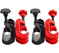 BESSEY Connettore trasversale STE-CC-SET, accessorio per supporti da soffitto, utilizzabile per il fissaggio di collegamenti trasversali, preposizionamento felxible a 360°, carico massimo di 30 kg per