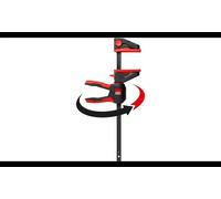 Bessey Einhandzwinge con drehbarem Griff M EZ360M-30 black/rosso 300 60