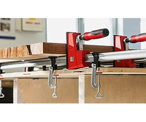 Bessey Morsetto a vite pressofuso LM 150/50LM15/5R8, larghezza di serraggio (max): 2000 mm, dimensioni sporgenza: 50 mm