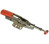 BESSEY STC-IHH25 - Morsetto orizzontale con regolazione automatica a levetta nichelata con azione di serraggio in linea, argento