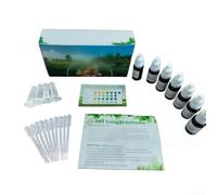 Besshepplo 1 kit di test del pH del suolo per misurare il pH ammoniaca azoto fosforo potassio livelli di gocciolamento del terreno del giardino con istruzioni chiare