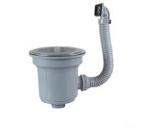 Besshepplo 185 MM Lavello Da Cucina Filtro Lavello Scolapiatti Accessori Per Lavello Da Cucina Grande Singolo Vasca Lavello Con Cestello E Scarico Per L'Ultimo Cibo Particelle Trapping E Controllo