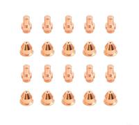 Besshepplo 20PCS CB70 Taglio al Plasma Torcia Elettrodo Ugello Set Per Eastwood Per Versa Cut 60A 70A Rame Dimensioni Standard Apertura 1.2MM CNC Metalworking