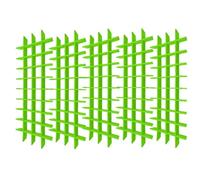 Besshepplo 5 divisori in silicone per liofilizzatore a destra con scomparti regolabili per migliorare la separazione degli alimenti e il processo di essiccazione (verde chiaro)