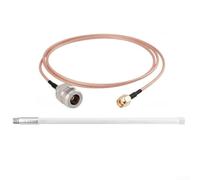 Besshepplo Antenna omnidirezionale in fibra di vetro da 8 dBi per minatori di elio compatibile con wireless M1 Syncrobit Kerlink CalChip LongAP EU868 US915 tipo N maschio (55 cm)