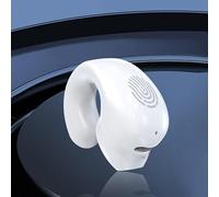 Besshepplo Auricolari con controllo touch avanzato e microfono integrato per la comunicazione a mani (bianco)