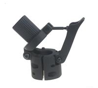 Besshepplo Base di bloccaggio per asta pieghevole, con gancio pieghevole, base di ricambio per scooter elettrico G30 MAX n. 9, stelo pieghevole 680 x 100 x 70 mm (base pieghevole nero)
