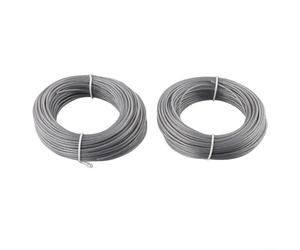 Besshepplo Bobina di filo per decespugliatore Bosch ART 24 27 30 36 Li EasyGrassCut Advanced Grass Strimmem Wire 1,65 mm 48 m Parte di ricambio F016800462 Accessorio per attrezzi da giardino per la