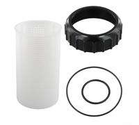Besshepplo Cestello filtro di ricambio e collare filettato per pompa da piscina Steinbach SPS25 SPS50 SPS75 SPS100 con guarnizione O-Ring Tool installazione gratuita set di parti in plastica