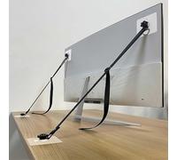 Besshepplo Cinghie per mobili regolabili anti-giro per mobili resistenti cinghie per TV e mobili sicuri