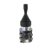 Besshepplo Controller interruttore joystick 4 vie 4NO momentaneo 150V 250V 600V montaggio a pannello 30mm compatibile con HKA1-41Z04 controllo industriale Starter contattore relè impermeabile