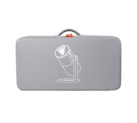 Besshepplo Custodia da viaggio rigida compatibile con XGIMI MoGo 4 grigio PU EVA Custodia protettiva da trasporto con ampio scomparto per proiettore e accessori Guscio leggero resistente agli urti