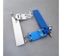 Besshepplo Design aerodinamico del timone in alluminio per pick-up dell'acqua, adatto a tutti gli scenari di navigazione RC (argento 75 mm)