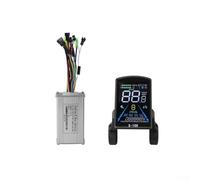 Besshepplo E-bike S-100 - Pannello strumenti e kit controller a onda sinusoidale a tre modalità, 250 W-2000 W, 17 A-40 A, per biciclette elettriche e scooter da 24 V, 36 V, 48 V, con display LCD