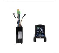 Besshepplo E-bike S-100 - Pannello strumenti e kit controller a onda sinusoidale a tre modalità, 250 W-2000 W, 17 A-40 A, per biciclette elettriche e scooter da 24 V, 36 V, 48 V, con display LCD