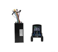 Besshepplo E-bike S-100 - Pannello strumenti e kit controller a onda sinusoidale a tre modalità, 250 W-2000 W, 17 A-40 A, per biciclette elettriche e scooter da 24 V, 36 V, 48 V, con display LCD