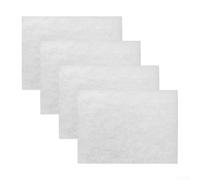 Besshepplo Filtro di ricambio per robot da piscina Power 4.0 - per schermo in schiuma premium per Evolution 4.0 Auto Cleaner Hair Catching 250 x 160 mm (4 pezzi)