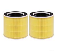 Besshepplo Filtro purificatore d'aria di ricambio RP-AP088-F2 Purificatori d'aria Filtri gialli per filtro aria per trappole impurità detriti 19,3 x 19,3 cm