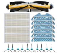 Besshepplo Kit di ricambio per aspirapolvere robot SENCOR SRV 4200BK 4250SL 2230TI 6250BK 9250BK 9200BK (B)