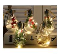 Besshepplo Lampadine Decorative sospese per Natale: Bellissimi Ornamenti per Le tue Feste (#4)